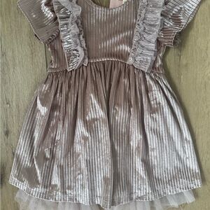 Matilda Jane Pink Metallic Dress